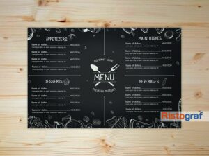 Tovaglietta menu 04