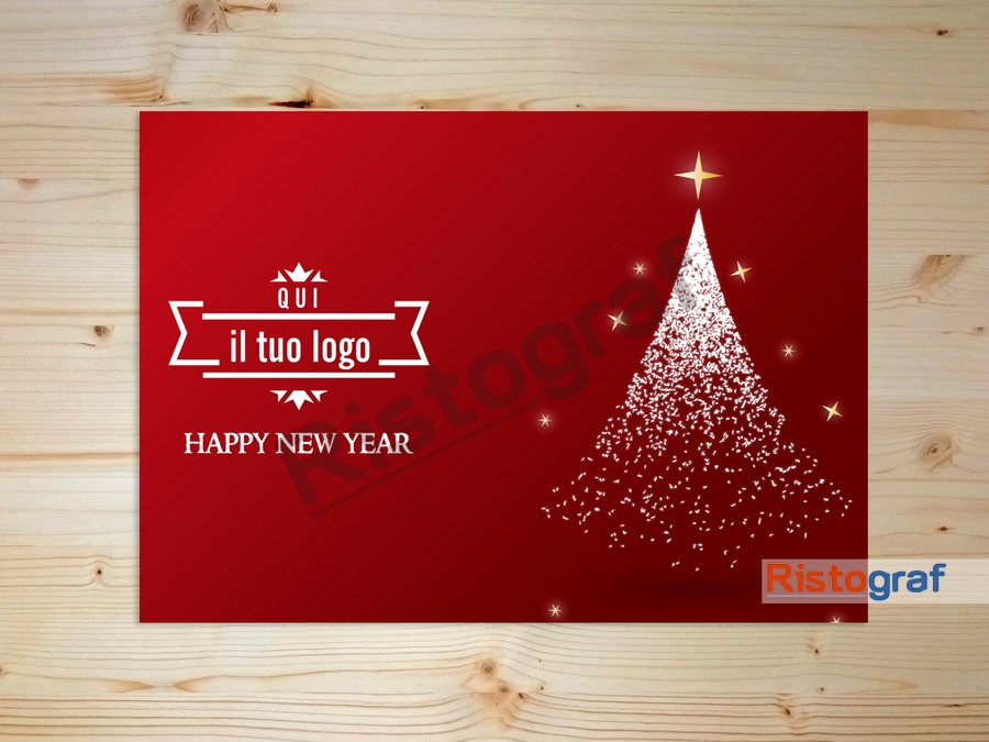 Natale 02 - tovagliette personalizzate con il tuo logo