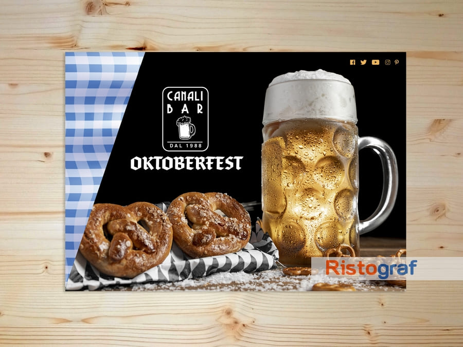 Oktoberfest 05 - tovagliette personalizzate con il tuo logo
