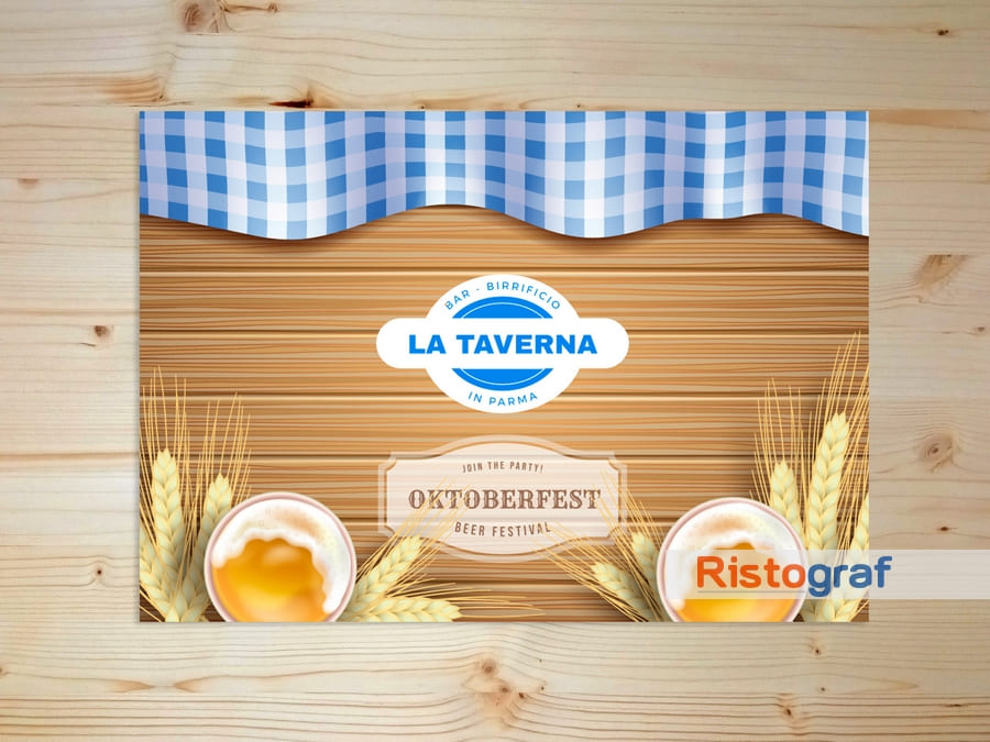 Oktoberfest 06 - tovagliette personalizzate con il tuo logo