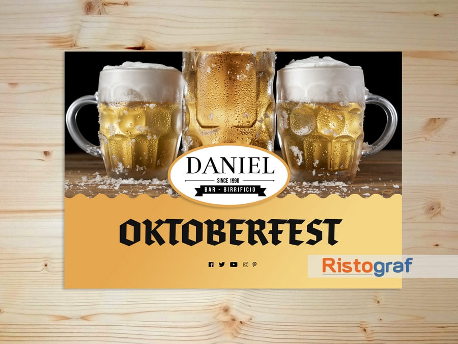 Oktoberfest 07 - tovagliette personalizzate con il tuo logo