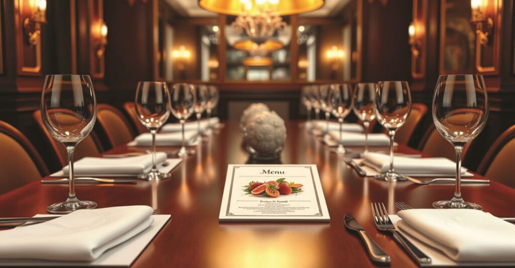 Come apparecchiare tavolo ristorante consigli pratici stile 01