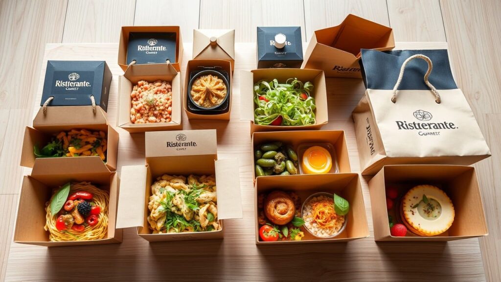 Scatole takeaway personalizzate ristoranti