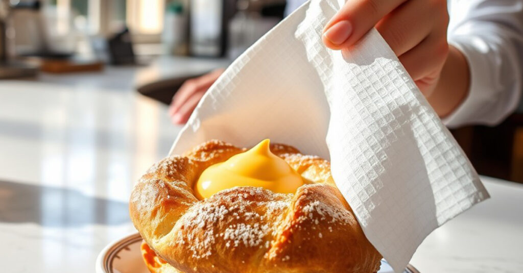 Tovaglioli bar non assorbono brioche bancone